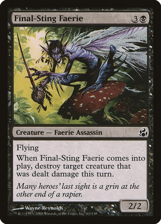 Final-Sting Faerie (63) [MOR] - MTG Single