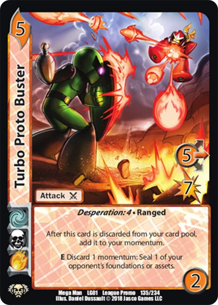 Turbo Proto Buster (135) [UFSCLK] - UniVersus Single