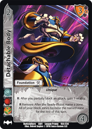 Detachable Body (154) [UFSCLK] - UniVersus Single