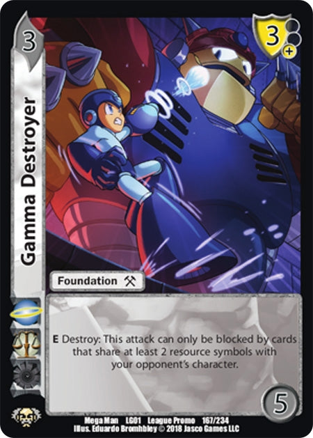 Gamma Destroyer (167) [UFSCLK] - UniVersus Single