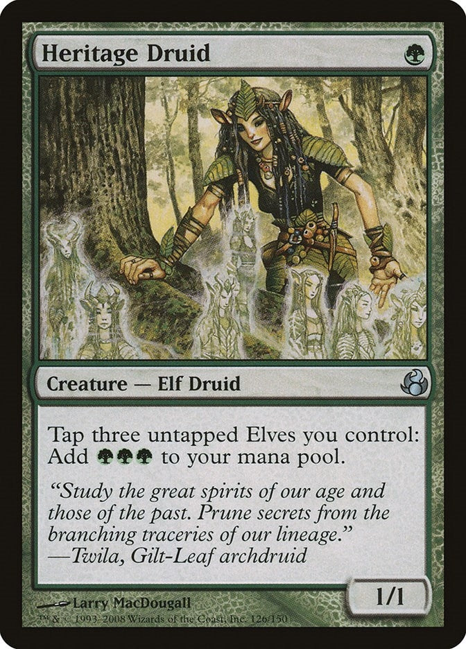 Heritage Druid (126) [MOR] - MTG Single