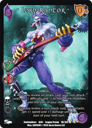 Lord Raptor* (20) [UFSCLK] - UniVersus Single