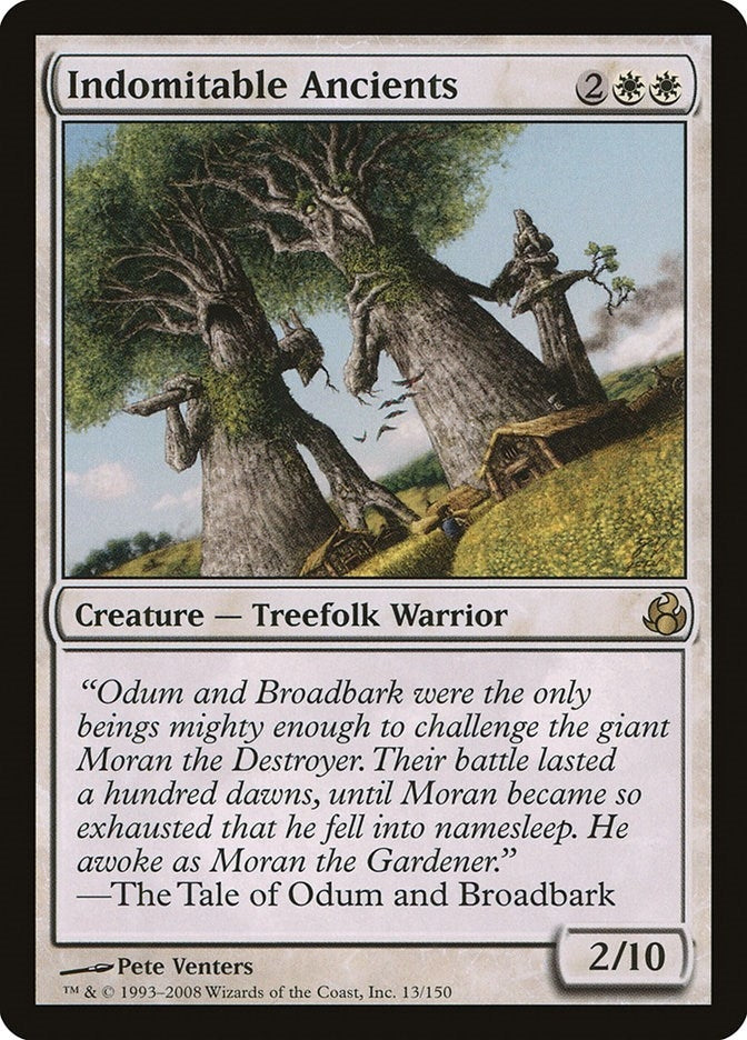 Indomitable Ancients (13) [MOR] - MTG Single