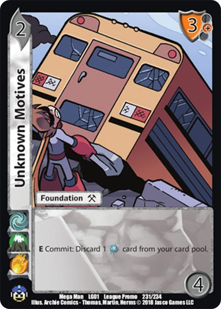 Unknown Motives (231) [UFSCLK] - UniVersus Single