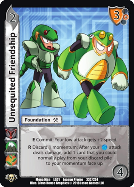 Unrequited Friendship (232) [UFSCLK] - UniVersus Single