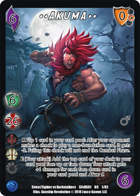 Akuma** (1) [SFVD] - UniVersus Single