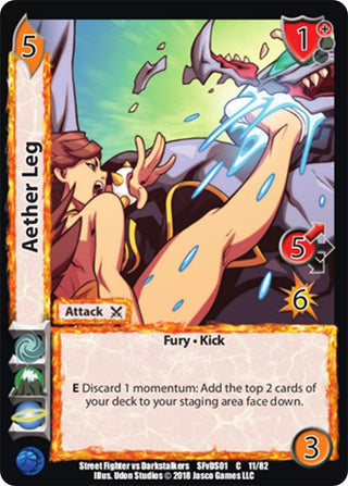 Aether Leg (11) [SFVD] - UniVersus Single