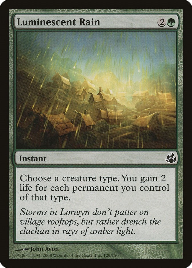 Luminescent Rain (129) [MOR] - MTG Single