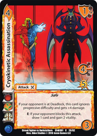Cryokinetic Assassination (20) [SFVD] - UniVersus Single