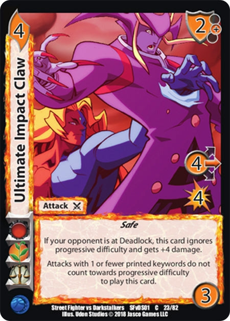 Ultimate Impact Claw (23) [SFVD] - UniVersus Single