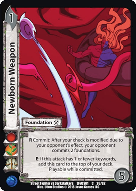 Newborn Weapon (26) [SFVD] - UniVersus Single