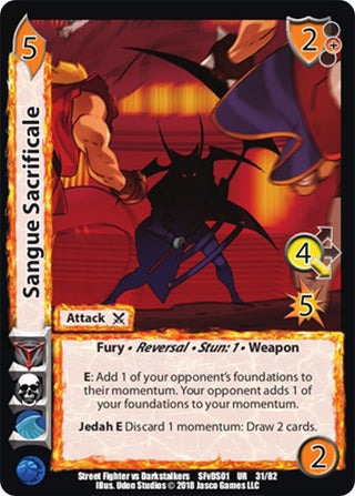 Sangue Sacrificale (31) [SFVD] - UniVersus Single