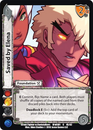 Saved by Elena (45) [SFVD] - UniVersus Single