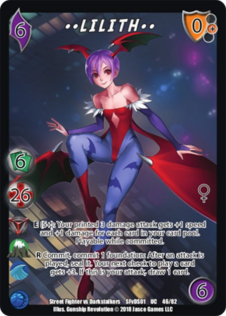 Lilith** (46) [SFVD] - UniVersus Single