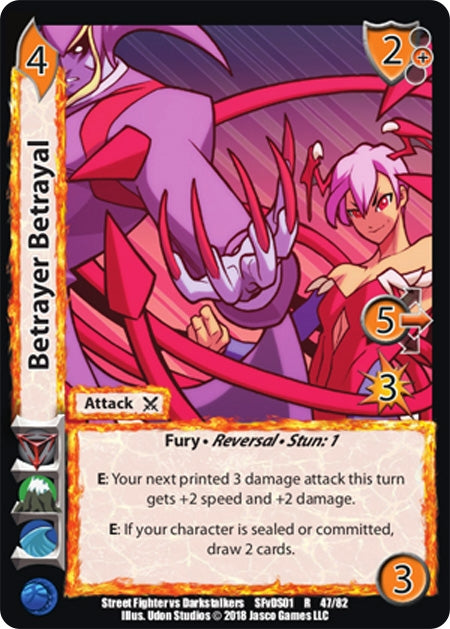 Betrayer Betrayal (47) [SFVD] - UniVersus Single