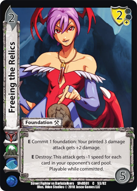 Freeing the Relics (53) [SFVD] - UniVersus Single