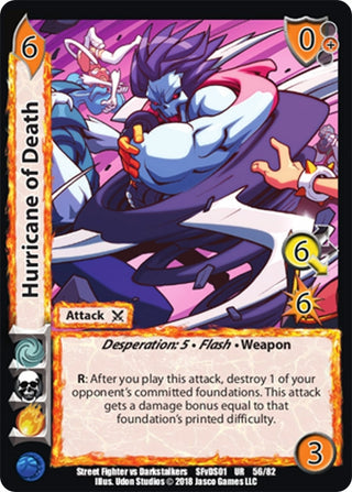 Hurricane of Death (56) [SFVD] - UniVersus Single