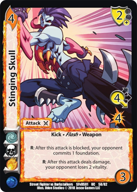 Stinging Skull (58) [SFVD] - UniVersus Single