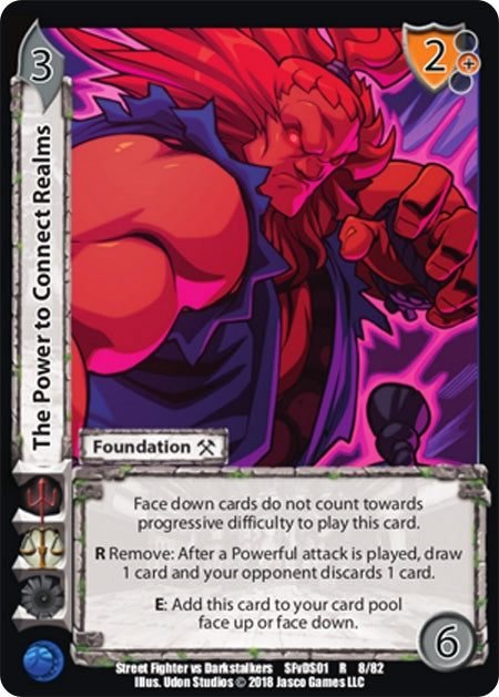 The Power to Connect Realms (8) [SFVD] - UniVersus Single