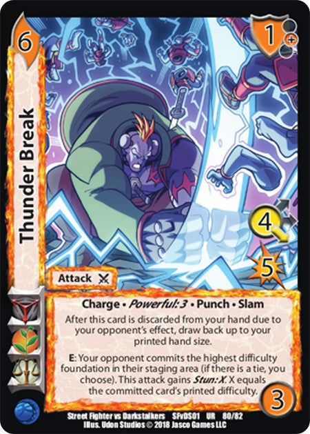 Thunder Break (80) [SFVD] - UniVersus Single