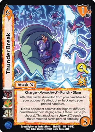 Thunder Break (80) [SFVD] - UniVersus Single