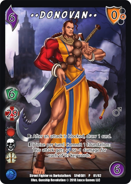 Donovan** (81) [SFVD] - UniVersus Single