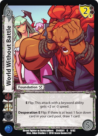 World Without Battle (9) [SFVD] - UniVersus Single