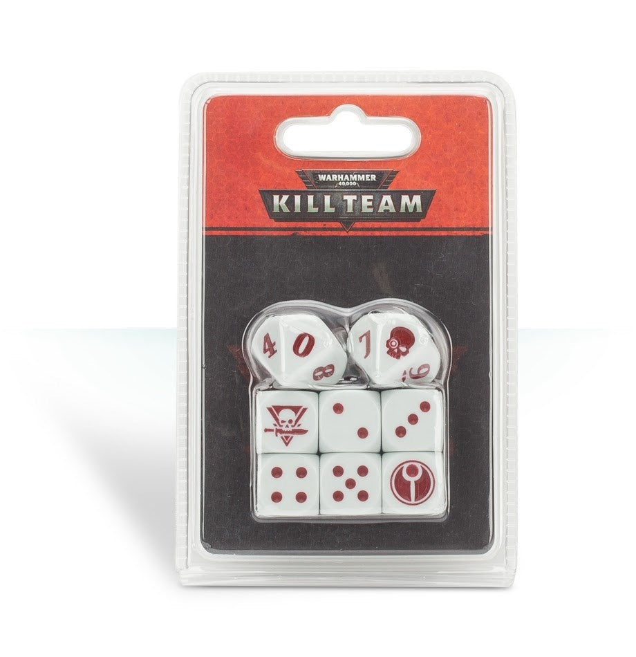 Warhammer: 40K - Kill Team - T’au Empire Dice (8-Pack) [ACCS] - Warhammer Game Accessories Sealed