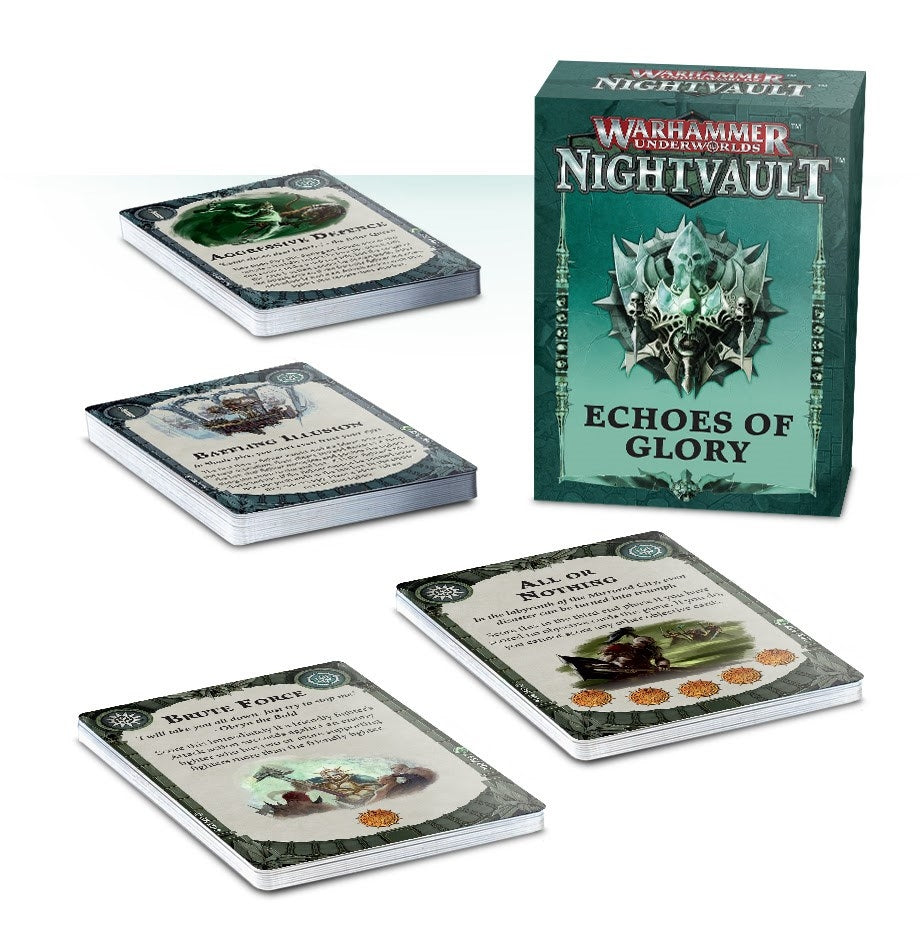 Warhammer: Underworlds - Nightvault: Echoes of Glory Card Pack [ACCS] - Warhammer Game Accessories Sealed