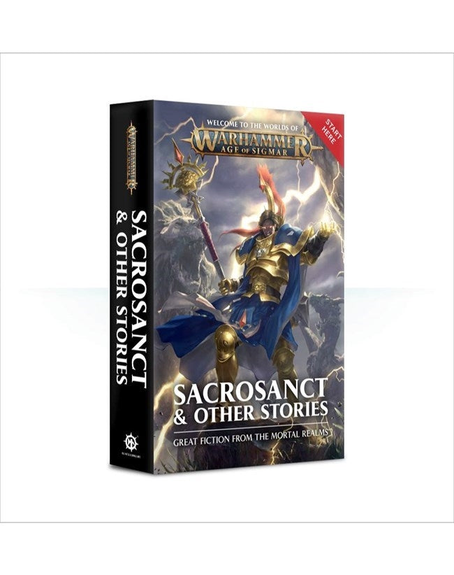 Warhammer: Age of Sigmar - Sacrosanct & Other Stories [NOVE] - Warhammer Books Sealed