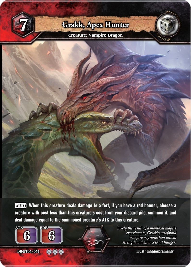 Grakk Apex Hunter (5051) [BP05] - Dragoborne Single