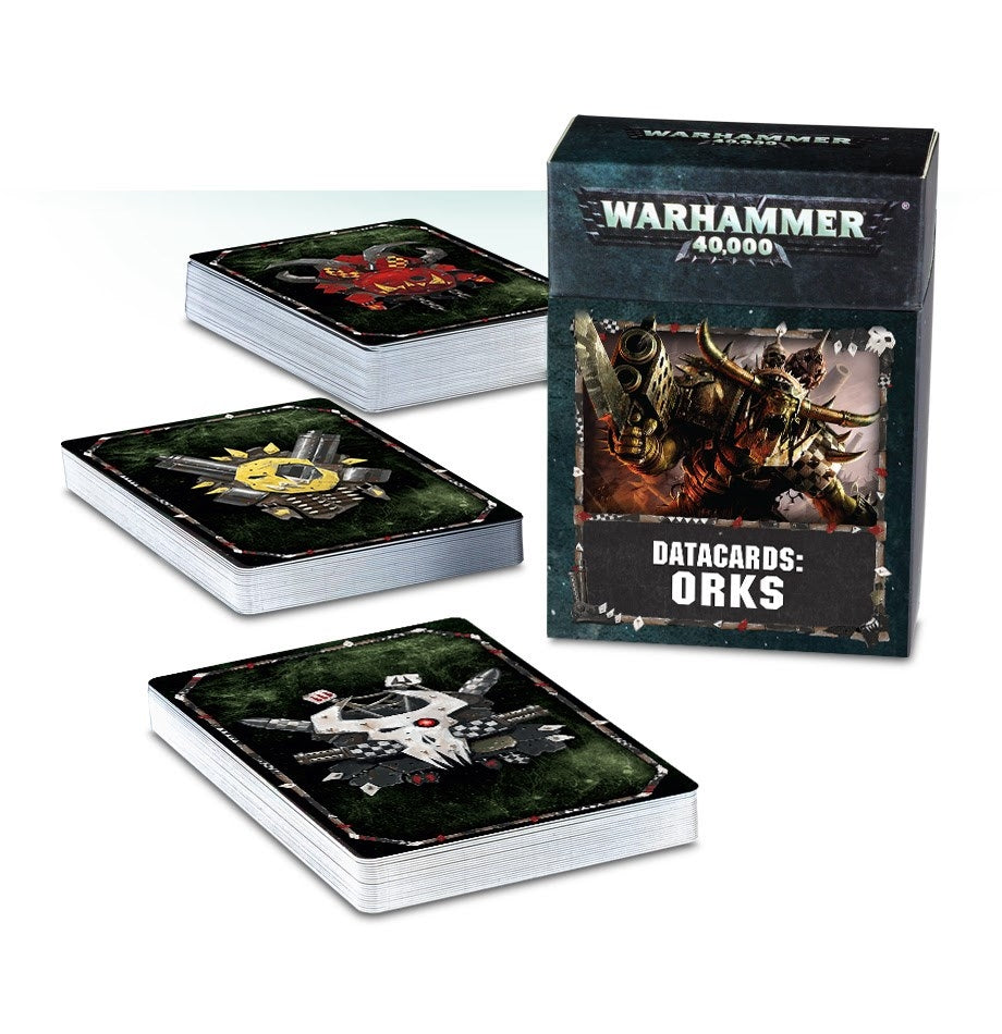 Warhammer: 40K - Datacards: Orks [ACCS] - Warhammer Game Accessories Sealed
