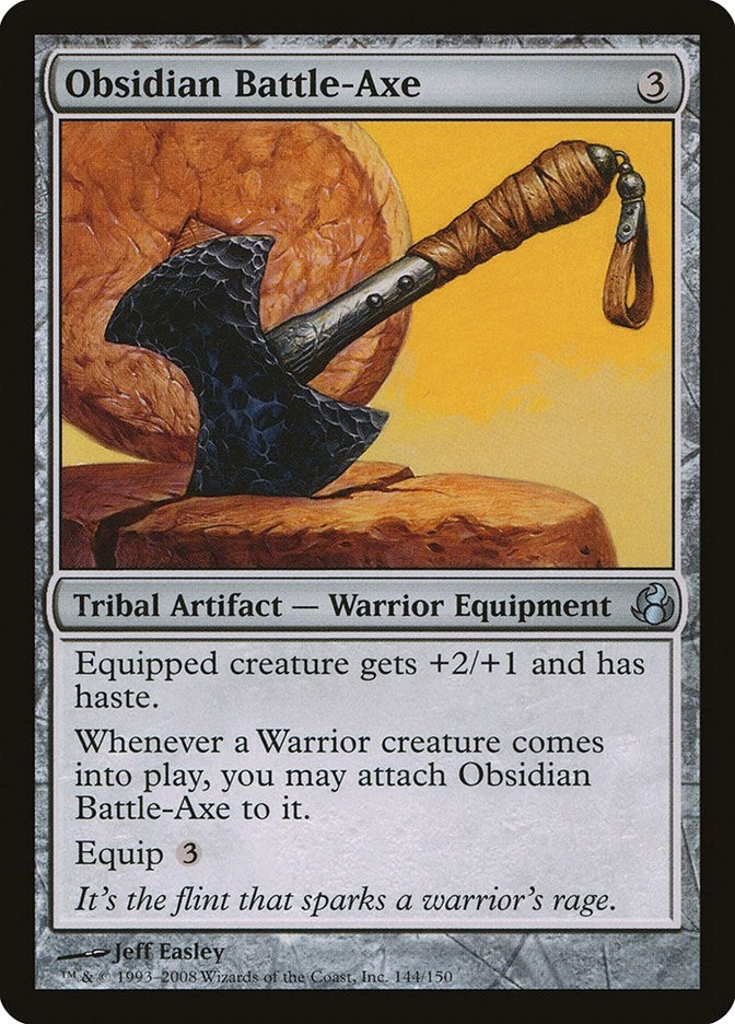 Obsidian Battle-Axe (144) [MOR] - MTG Single