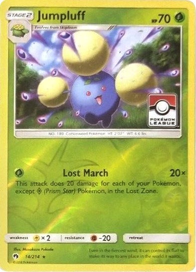 Image for Jumpluff - 14/214 (Pokemon League) (014/214) (League & Championship Cards) - Pokemon