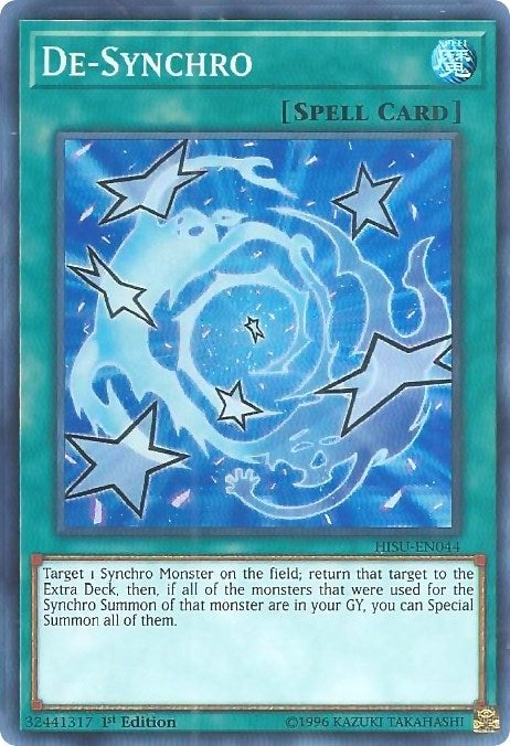 De-Synchro (44) (HISU) - YuGiOh Single