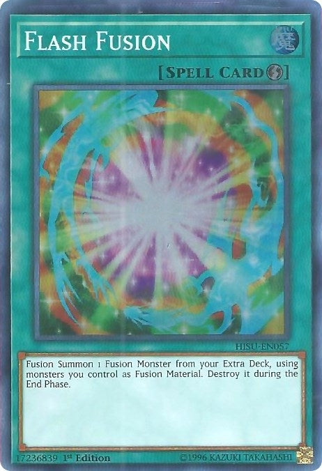 Flash Fusion (57) (HISU) - YuGiOh Single