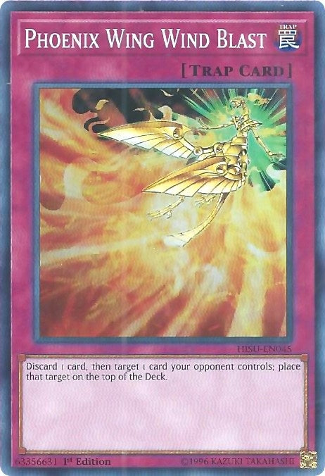 Phoenix Wing Wind Blast (45) (HISU) - YuGiOh Single