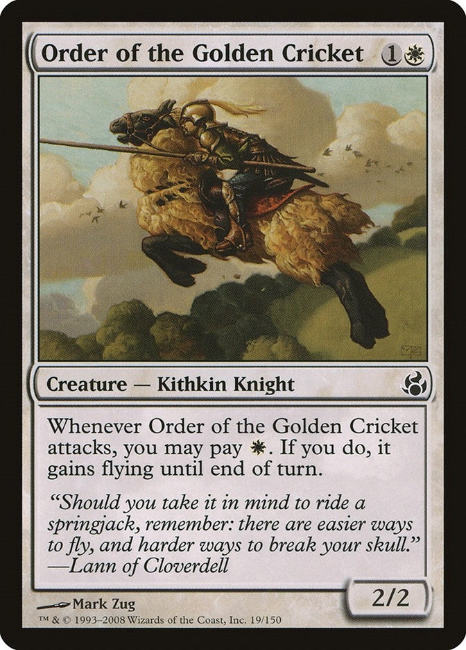 Order of the Golden Cricket (19) [MOR] - MTG Single