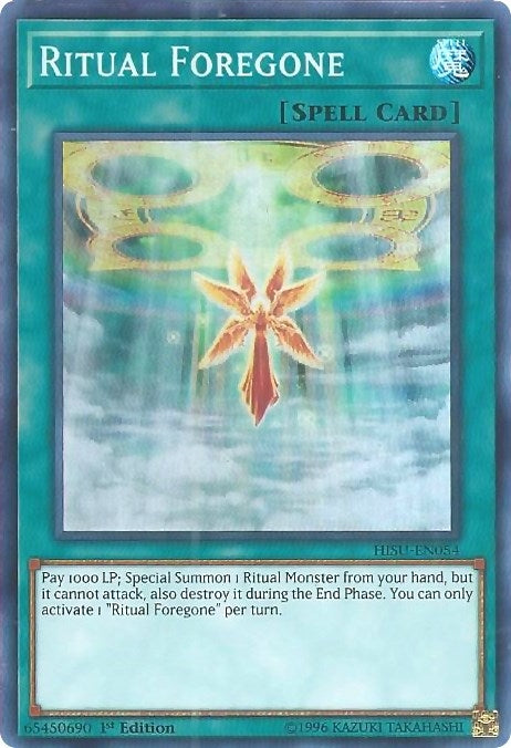 Ritual Foregone (54) (HISU) - YuGiOh Single