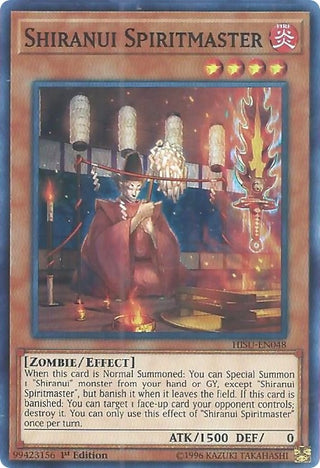 Shiranui Spiritmaster (48) (HISU) - YuGiOh Single