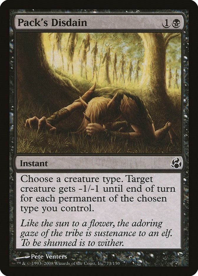 Pack’s Disdain (73) [MOR] - MTG Single