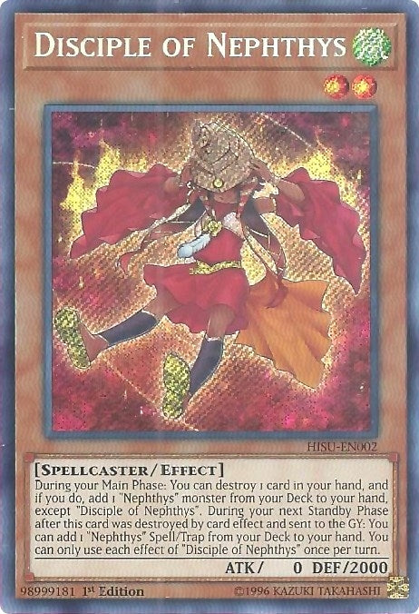 Disciple of Nephthys (2) (HISU) - YuGiOh Single