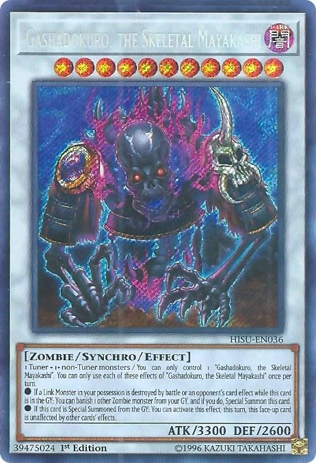 Gashadokuro the Skeletal Mayakashi (36) (HISU) - YuGiOh Single