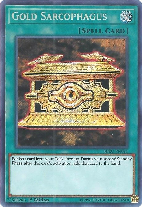 Gold Sarcophagus (51) (HISU) - YuGiOh Single