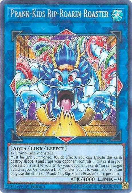 Prank-Kids Rip-Roarin-Roaster (22) (HISU) - YuGiOh Single