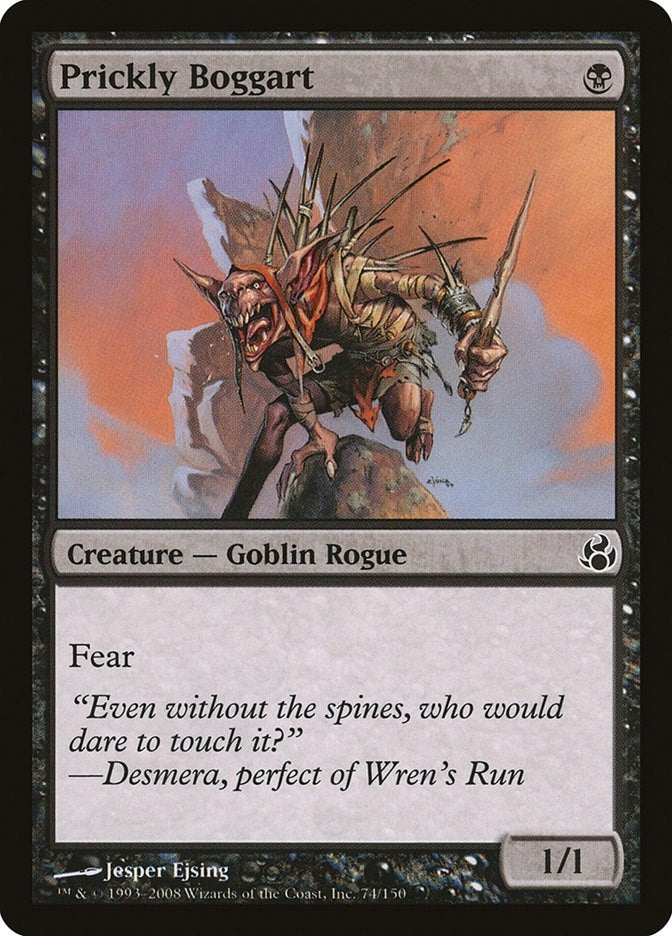 Prickly Boggart (74) [MOR] - MTG Single