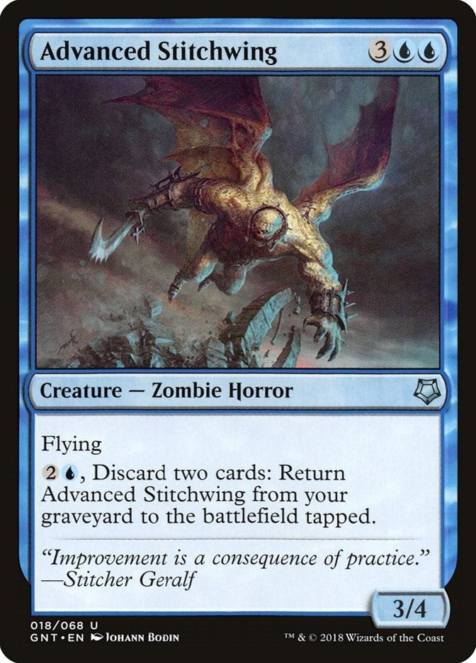 Advanced Stitchwing (18) [GNT] - MTG Single