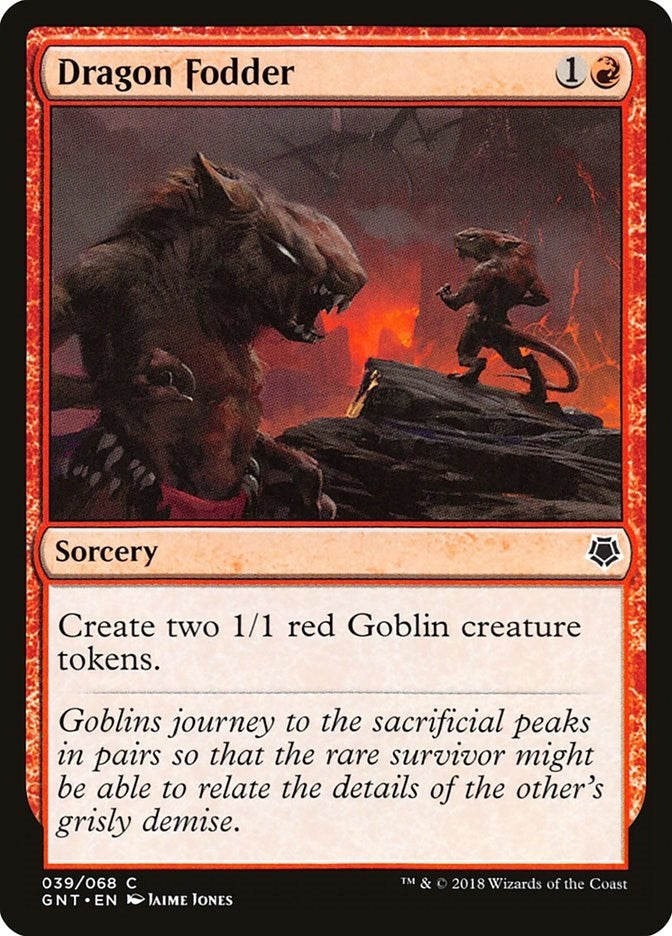 Dragon Fodder (39) [GNT] - MTG Single