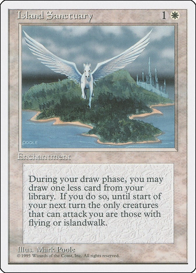 Island Sanctuary [4ED] - MTG Single