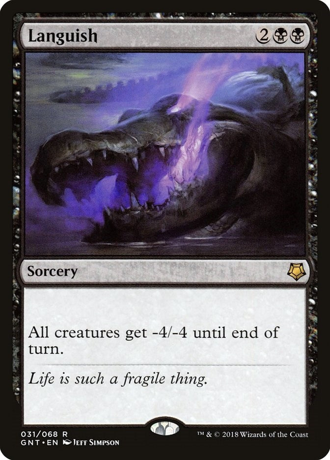 Languish (31) [GNT] - MTG Single